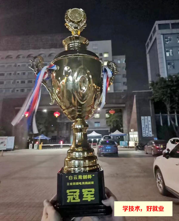 广州白云电竞竞技秋季联赛总决赛冠军奖杯